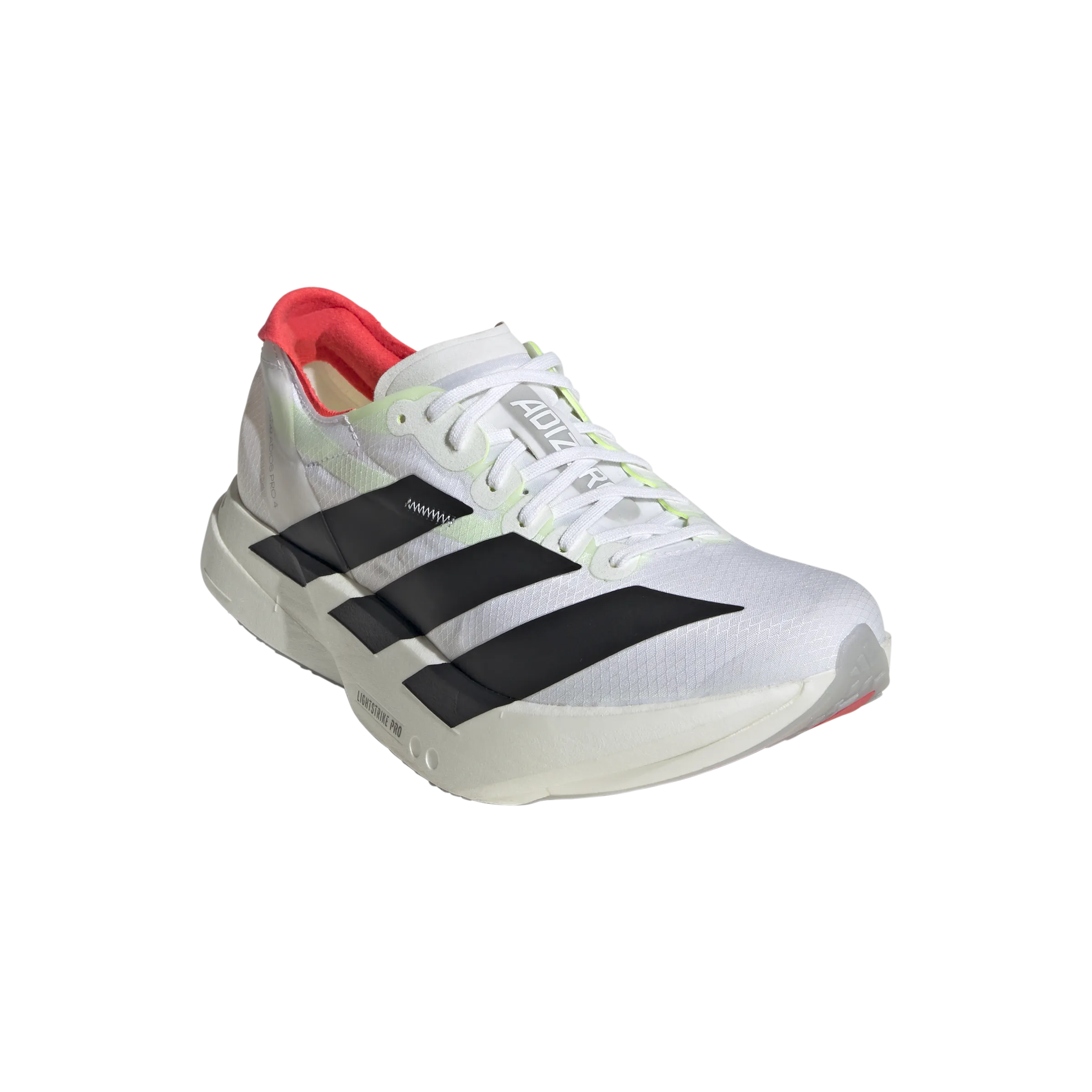 Adidas Adizero Adios Pro 4 (Womens) - White/CoreBlack/SilverMetallic