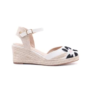 Belle White Espadrilles