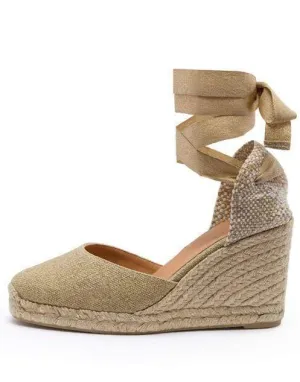 Carina Lace Up Espadrilles