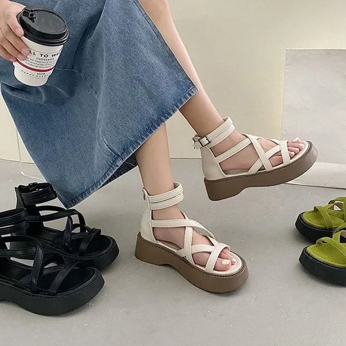 Casual Platform Sandals K19683