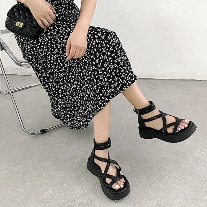 Casual Platform Sandals K19683