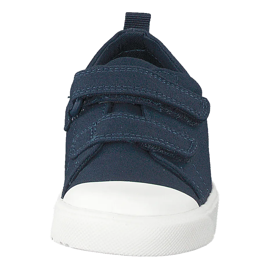 City Flare Lo T Navy Canvas