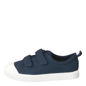 City Flare Lo T Navy Canvas