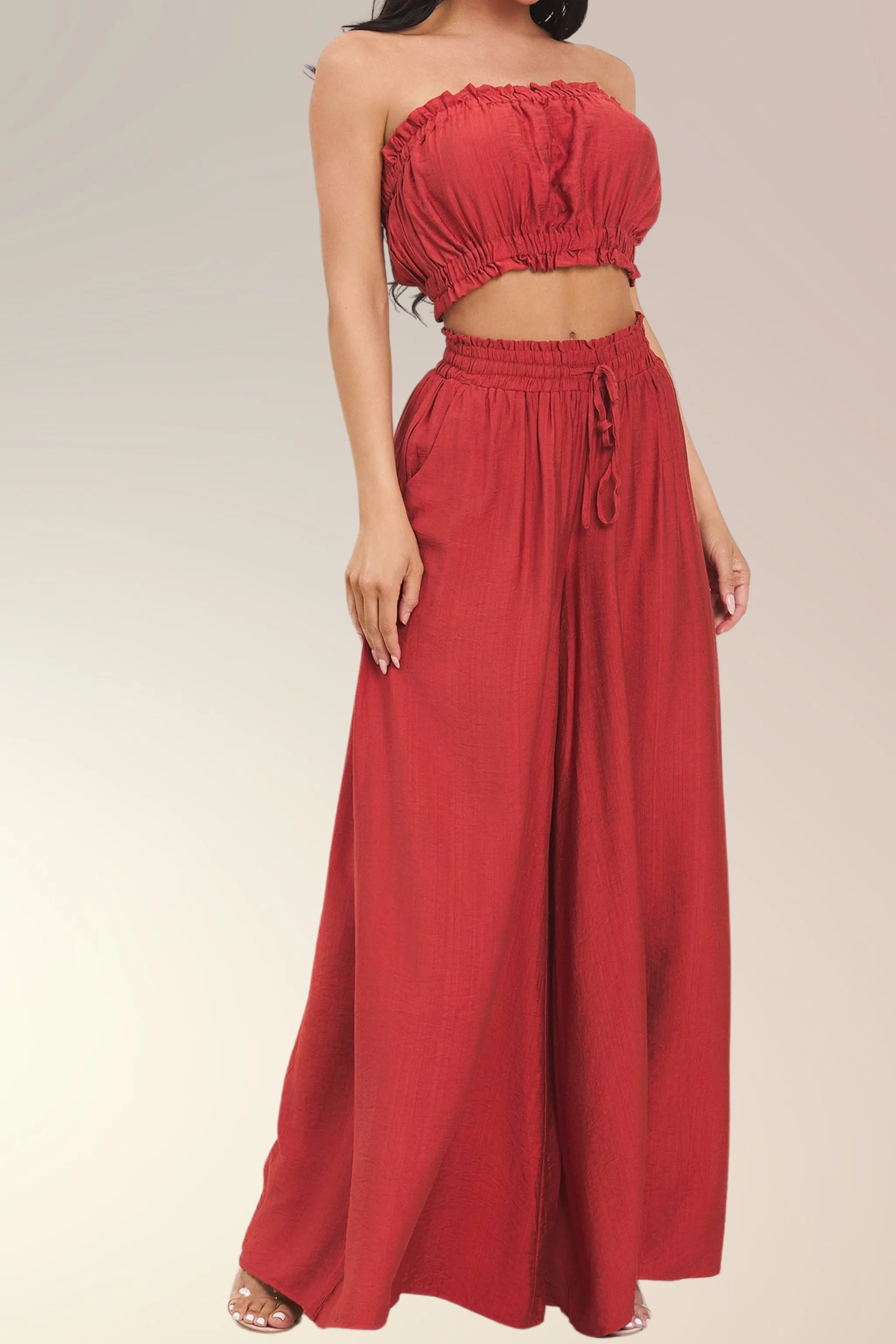 Crimson Breeze 2 Piece Set