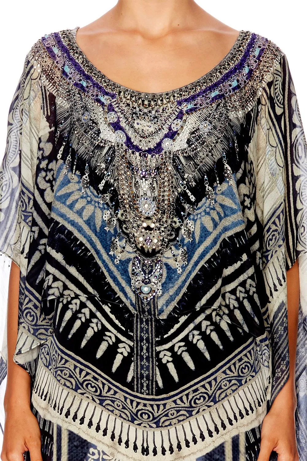 DOUBLE LAYER SHORT KAFTAN TALES OF BATIK