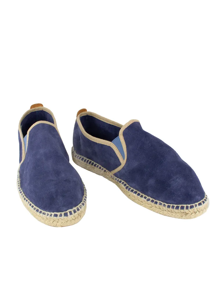 Espadrilles Cairo Navy Leather