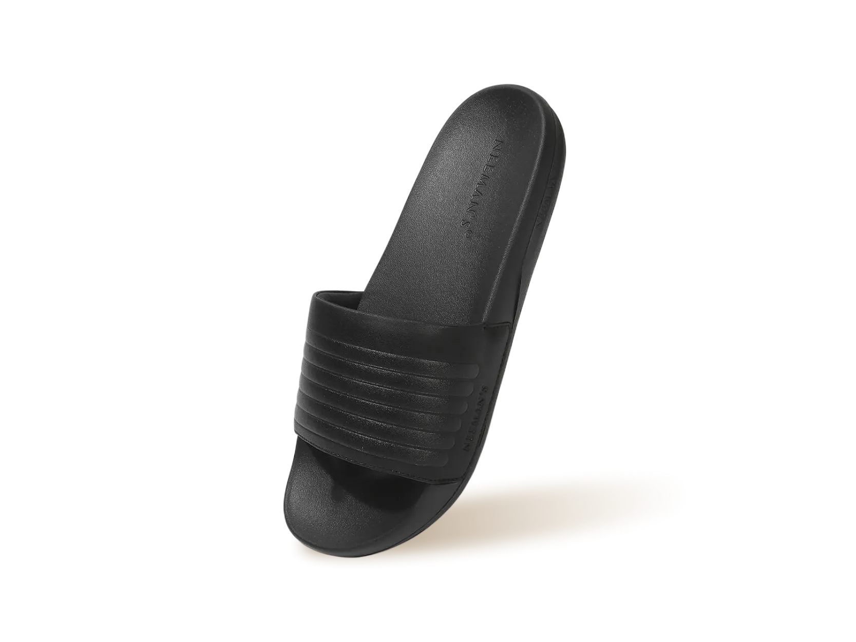 FootBed Slides for Men : Black