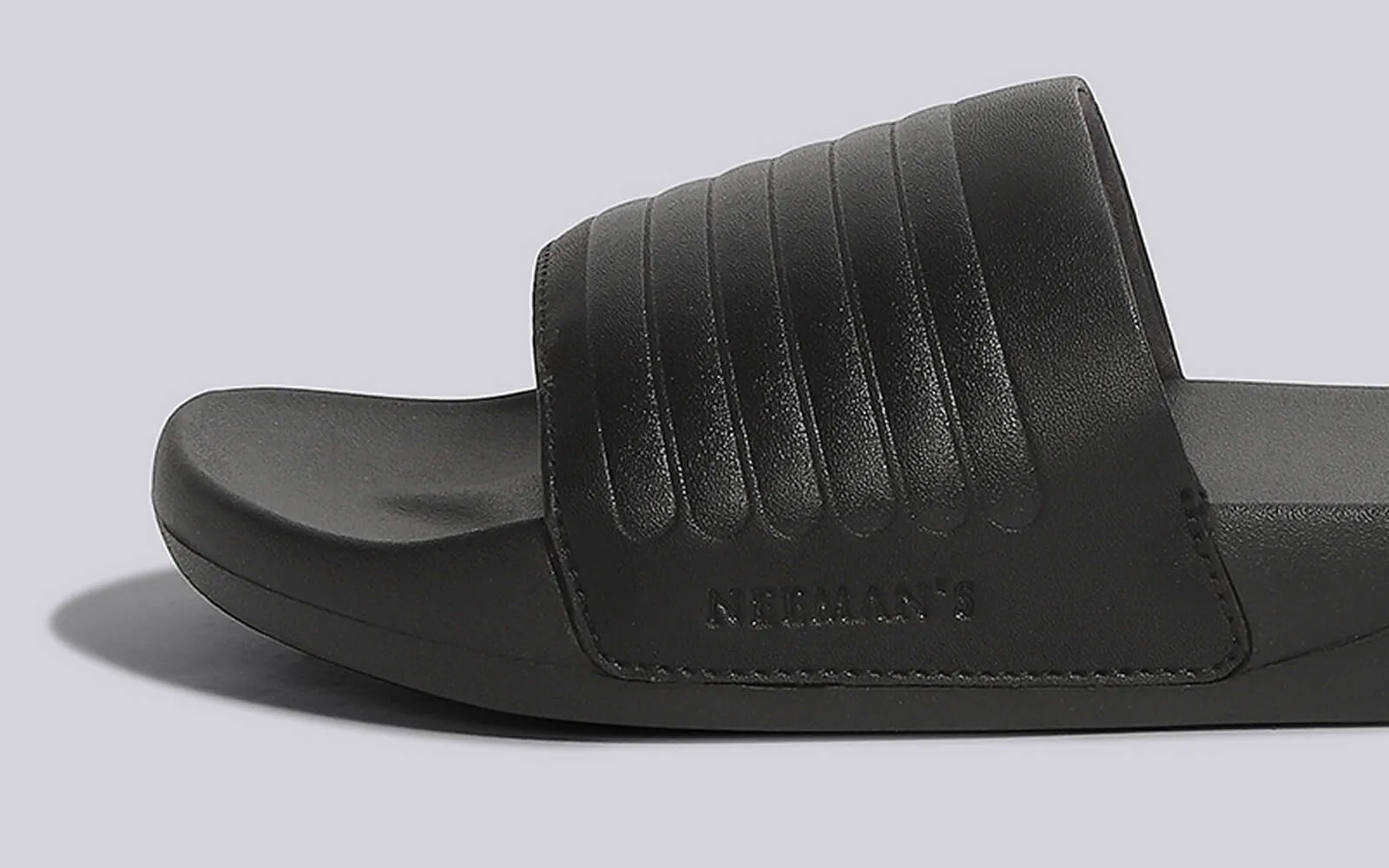 FootBed Slides for Men : Black