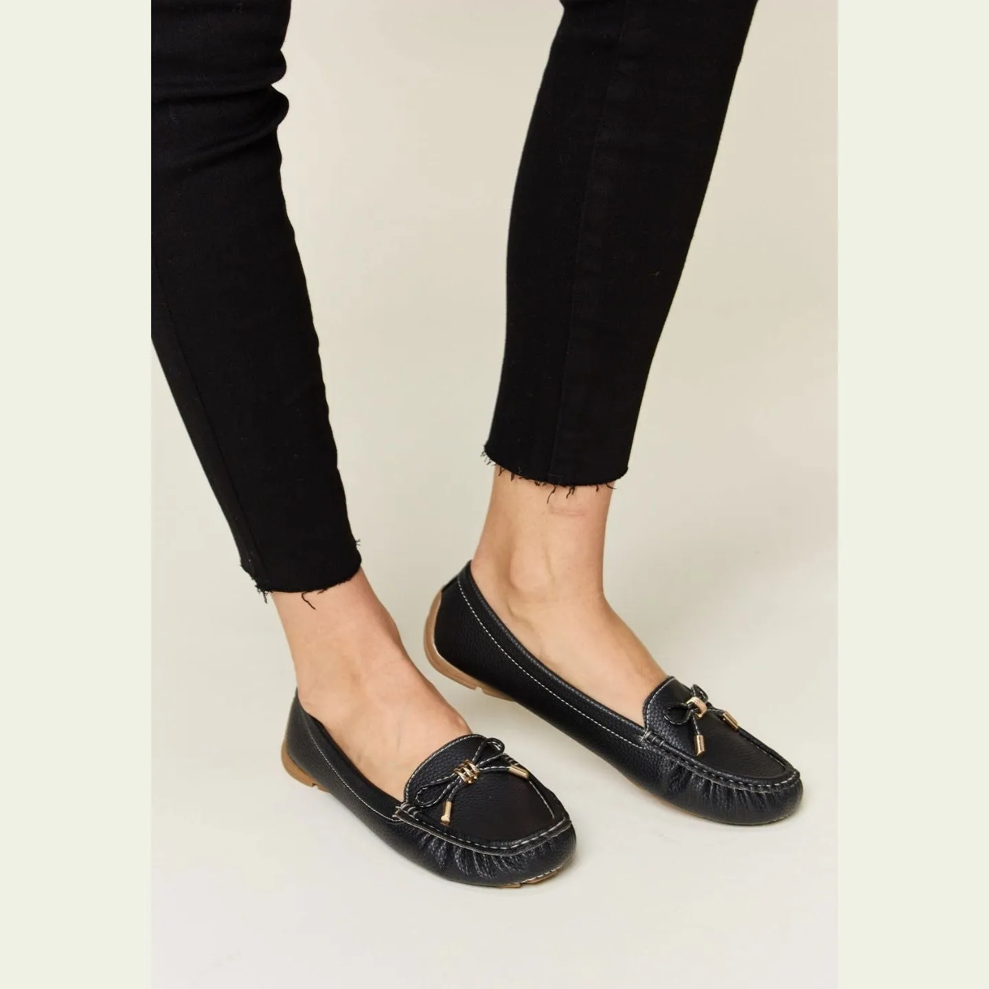 Forever Link Slip On Bow Flats Loafers