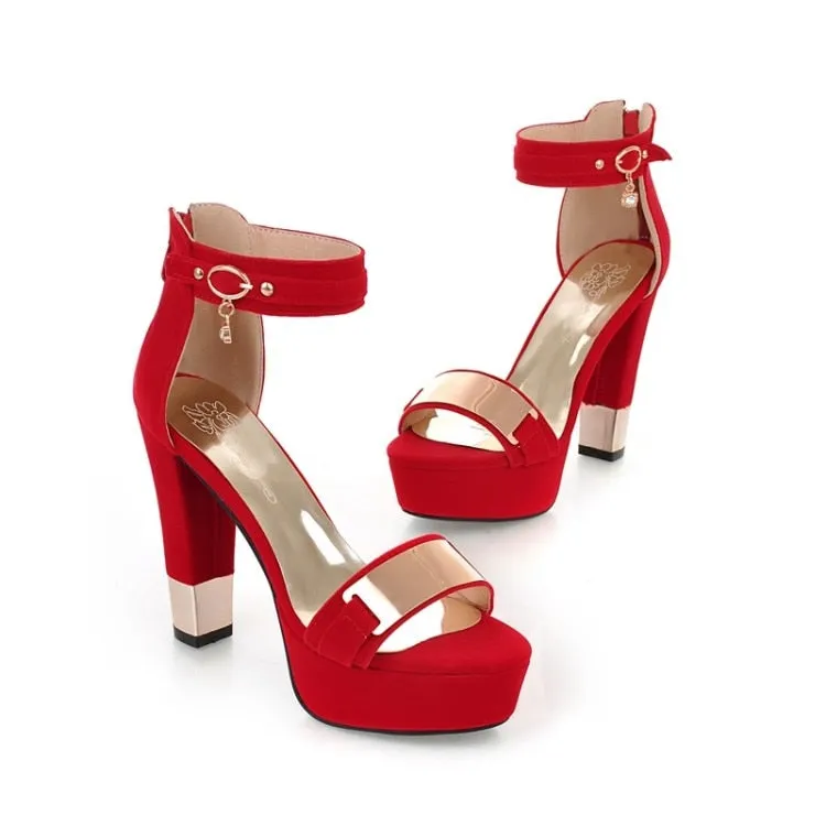 Funki Buys | Shoes | Women's High Block Heel Party Sandals