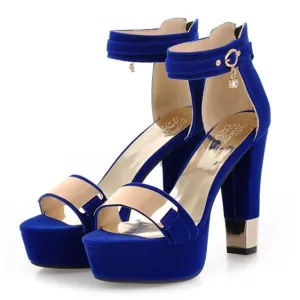 Funki Buys | Shoes | Women's High Block Heel Party Sandals