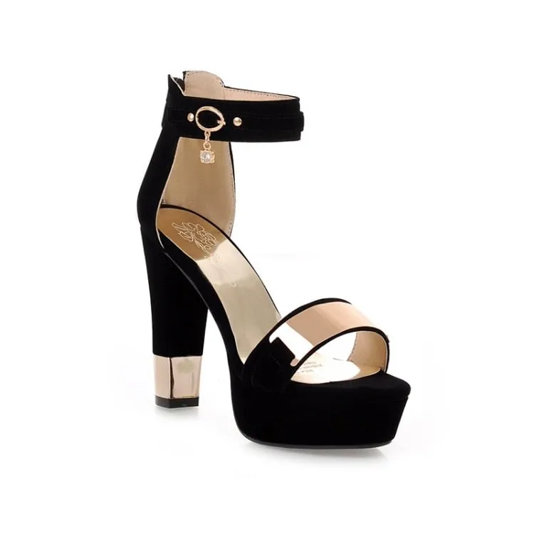 Funki Buys | Shoes | Women's High Block Heel Party Sandals