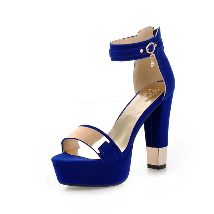 Funki Buys | Shoes | Women's High Block Heel Party Sandals