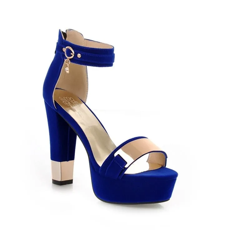 Funki Buys | Shoes | Women's High Block Heel Party Sandals