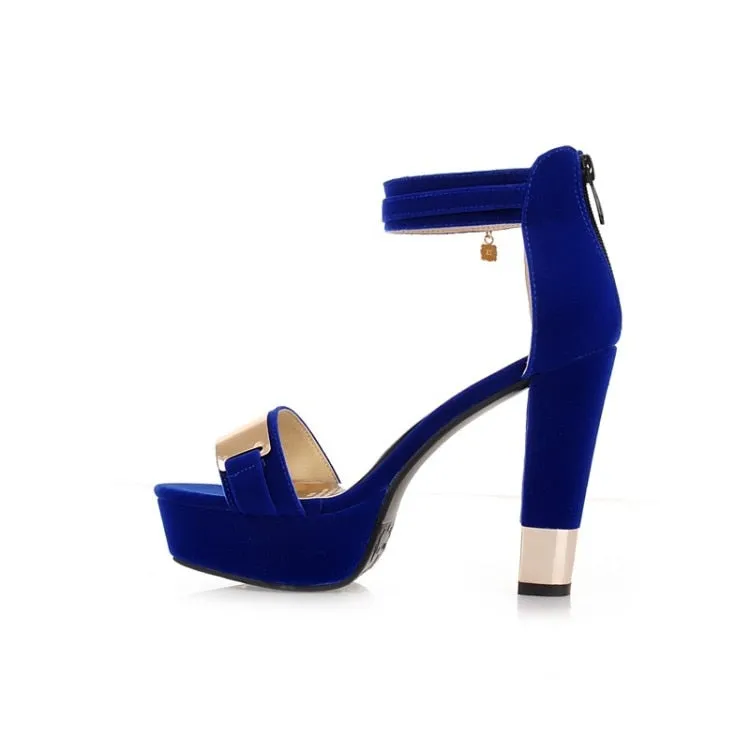 Funki Buys | Shoes | Women's High Block Heel Party Sandals