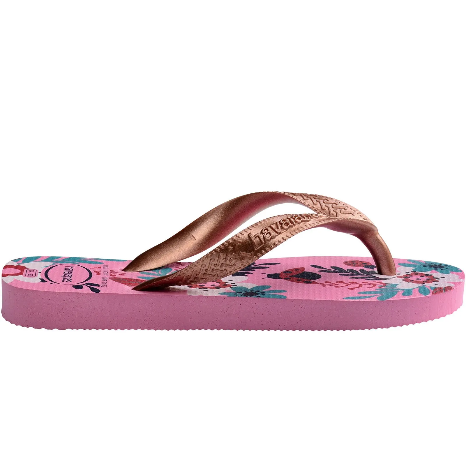 Havaianas Kids Flores Flip Flops