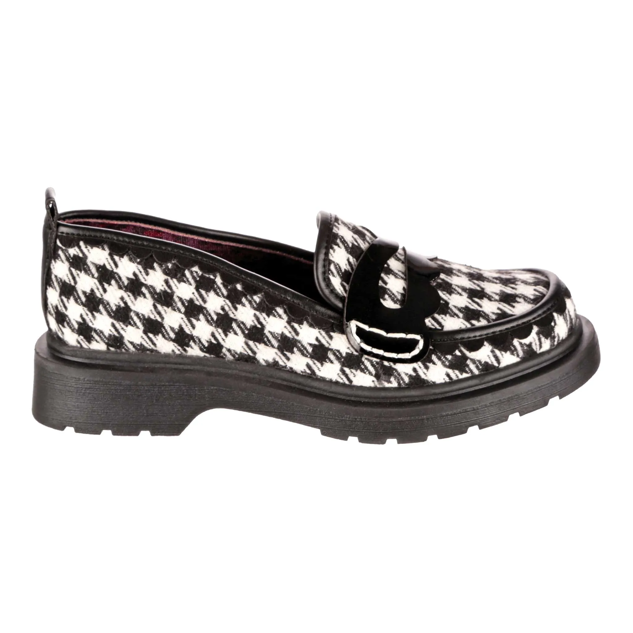 Irregular Choice Womens Old Dawg Loafer - Black