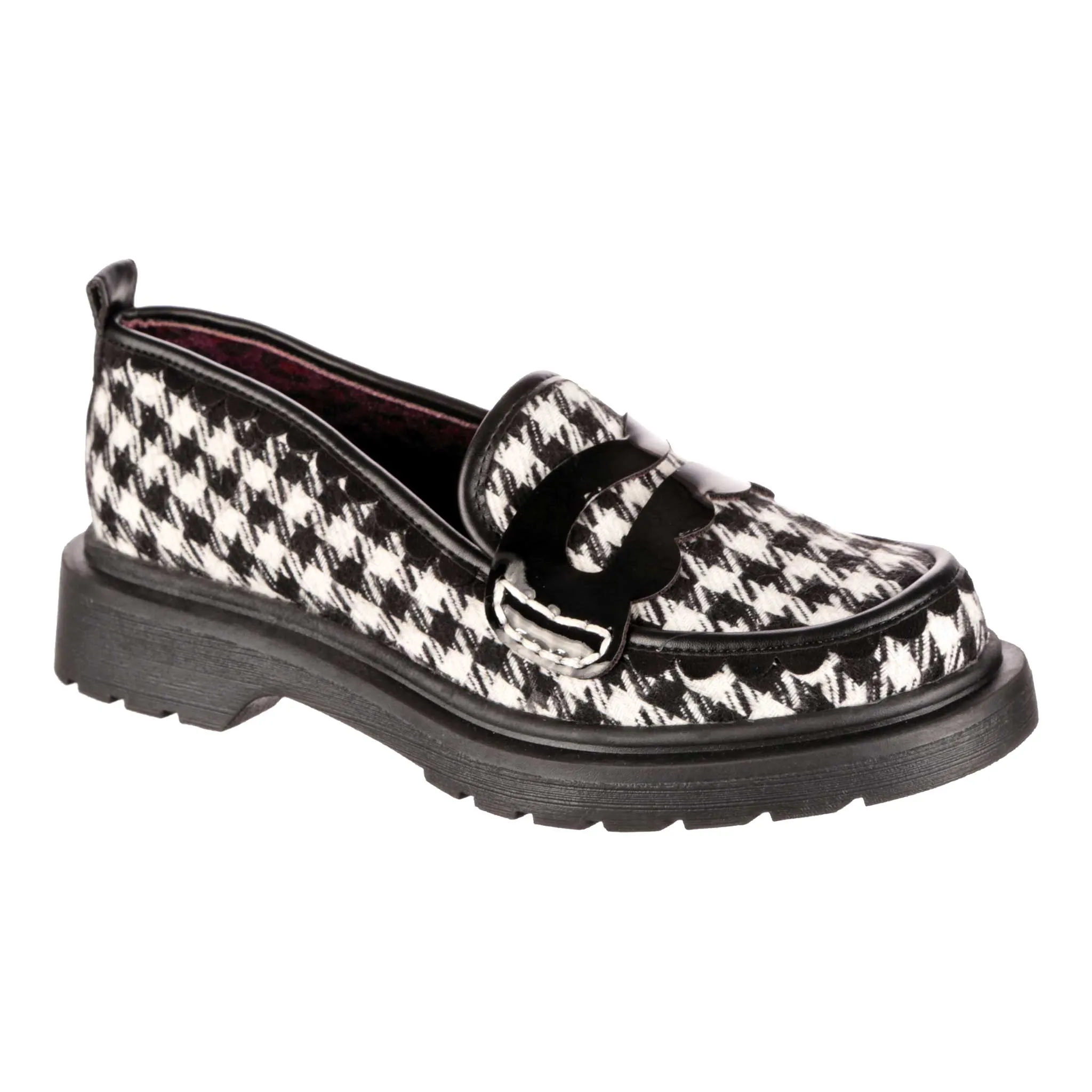 Irregular Choice Womens Old Dawg Loafer - Black