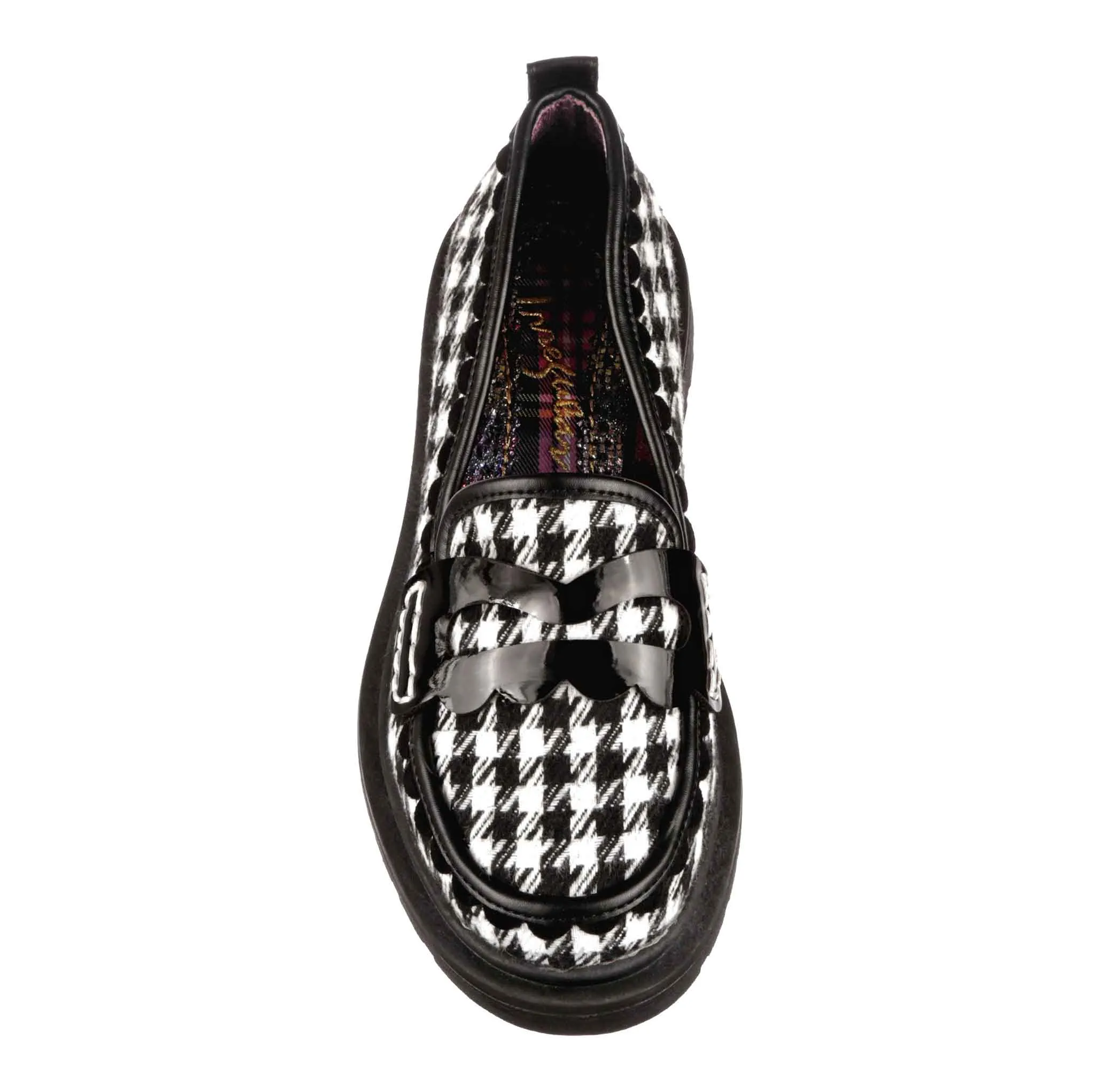 Irregular Choice Womens Old Dawg Loafer - Black