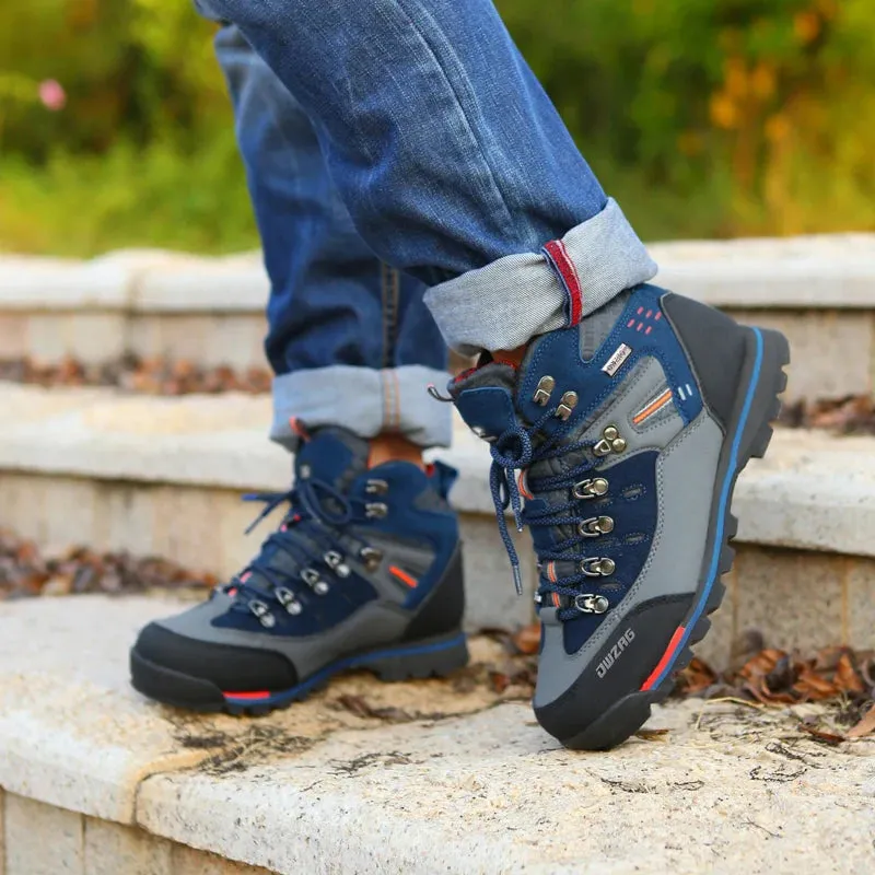 Men's Top Quality Hiking Mountain Climbing Snow Boots