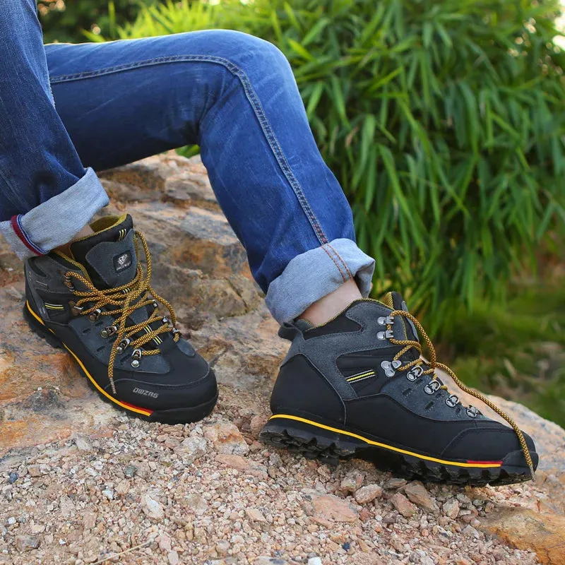 Men's Top Quality Hiking Mountain Climbing Snow Boots