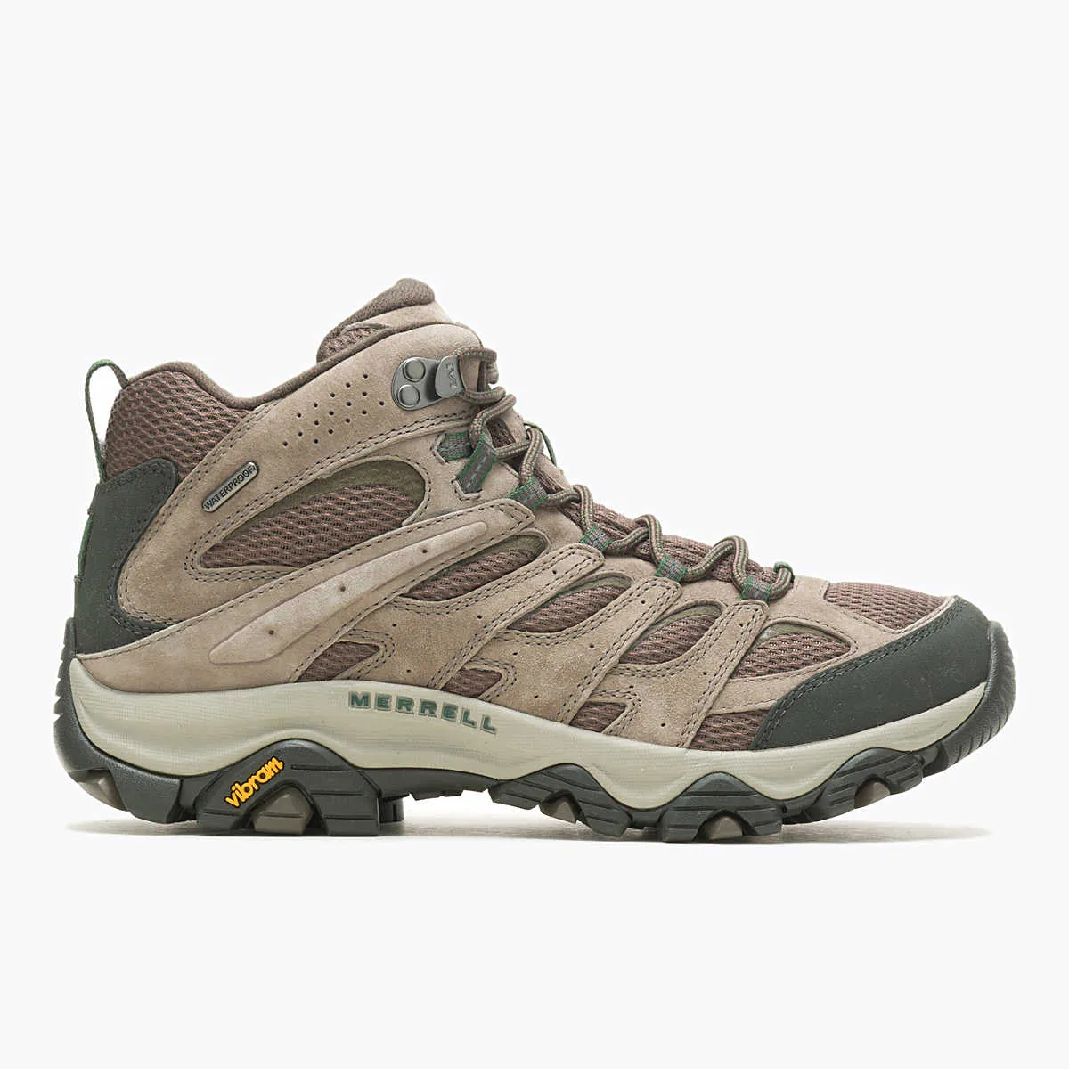 Merrell Moab 3 Mid GTX Men's Hiking Waterproof Boots, Olive