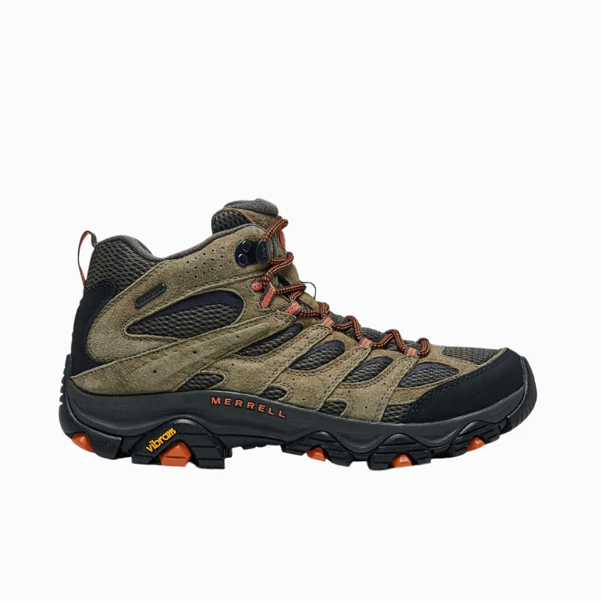 Merrell Moab 3 Mid GTX Men's Hiking Waterproof Boots, Olive