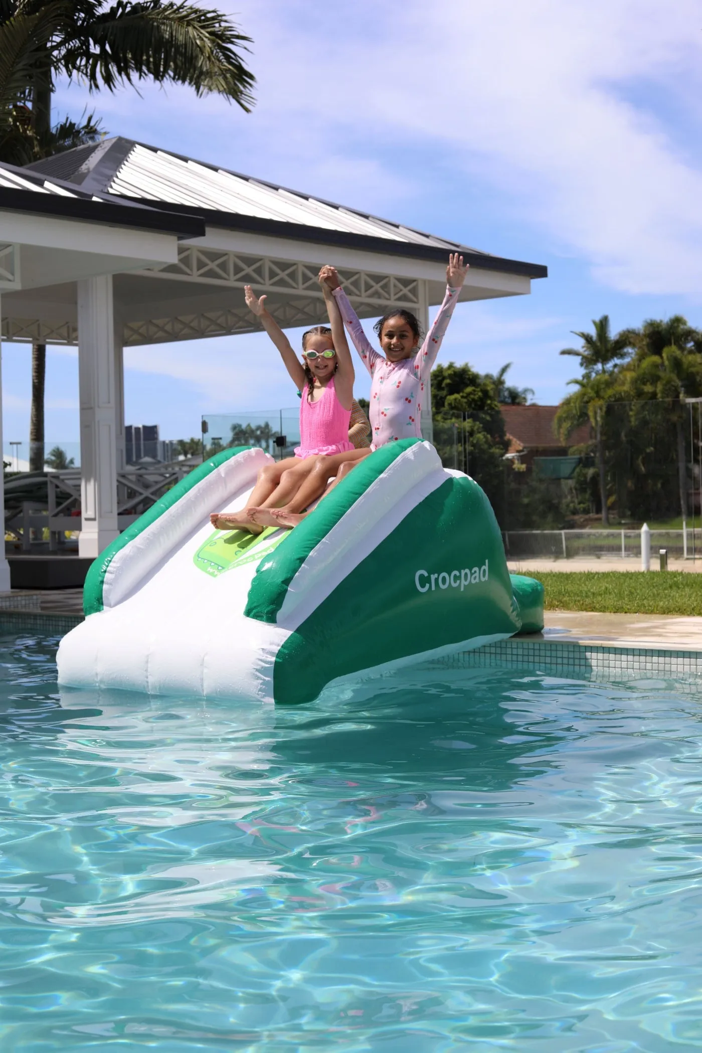 Minima 1.8m inflatable water pool slide for kids