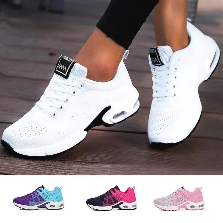 New Musabela Orthopedic Sneakers for Women,Ortho Pro - The Most Comfortable Orthopedic Shoes,Lightweight Fashion Sport Sneakers,Casual Walking Air Cushion Shoes White, Sz 8.5