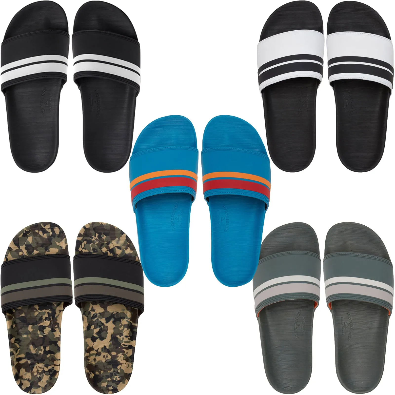 Quiksilver Mens Rivi Sliders