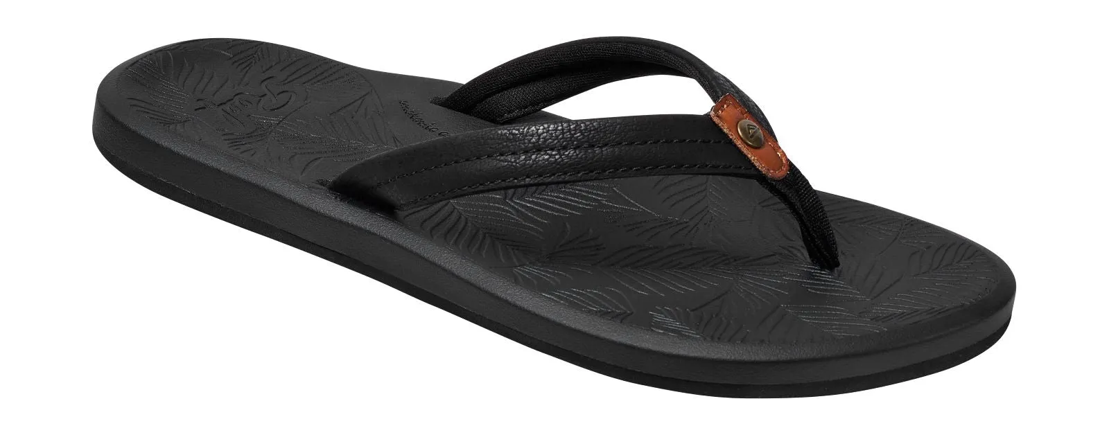 Reef Womens Tides Vegan Leather Flip Flops