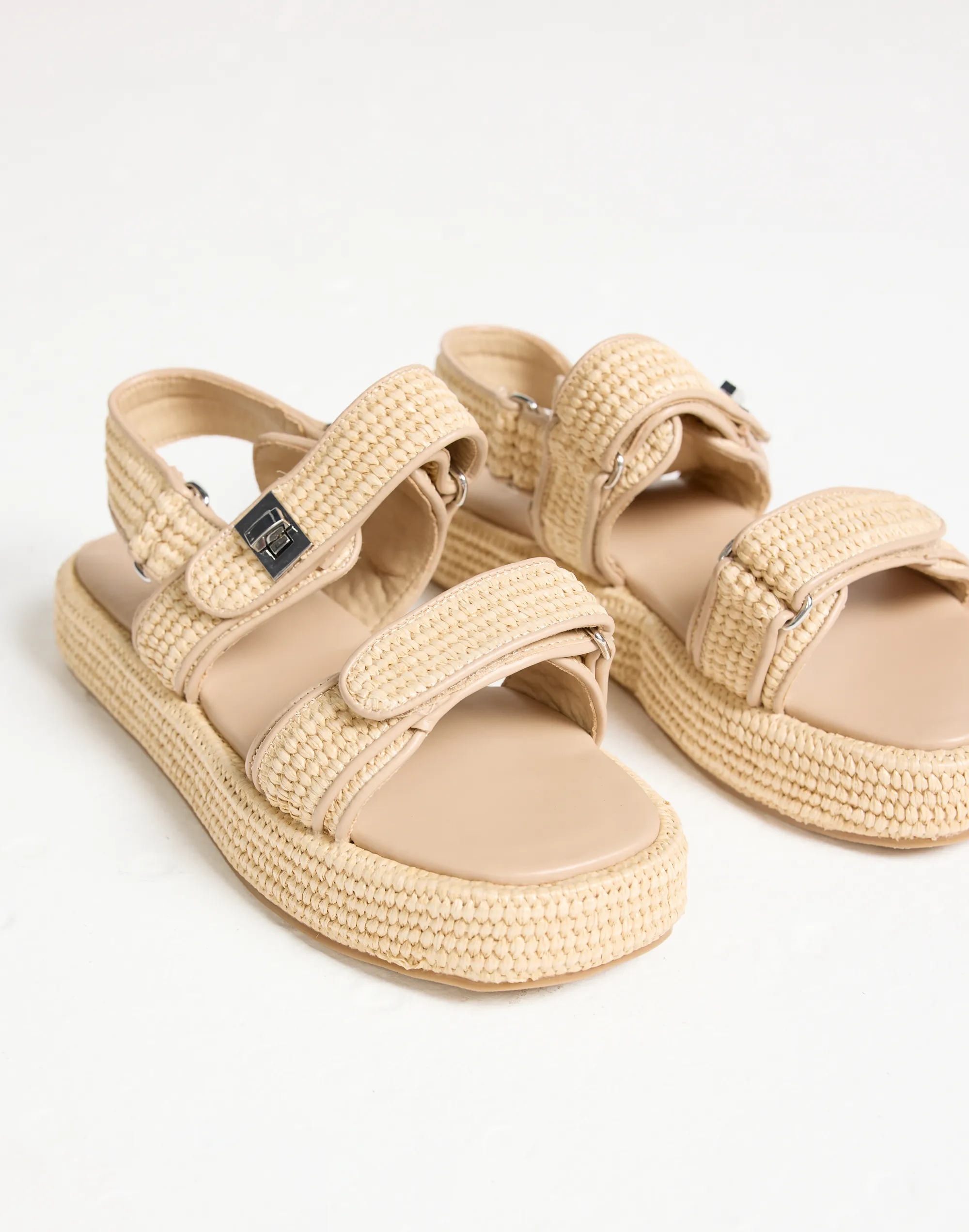 Revive Sandals (Natural Raffia) - By Therapy