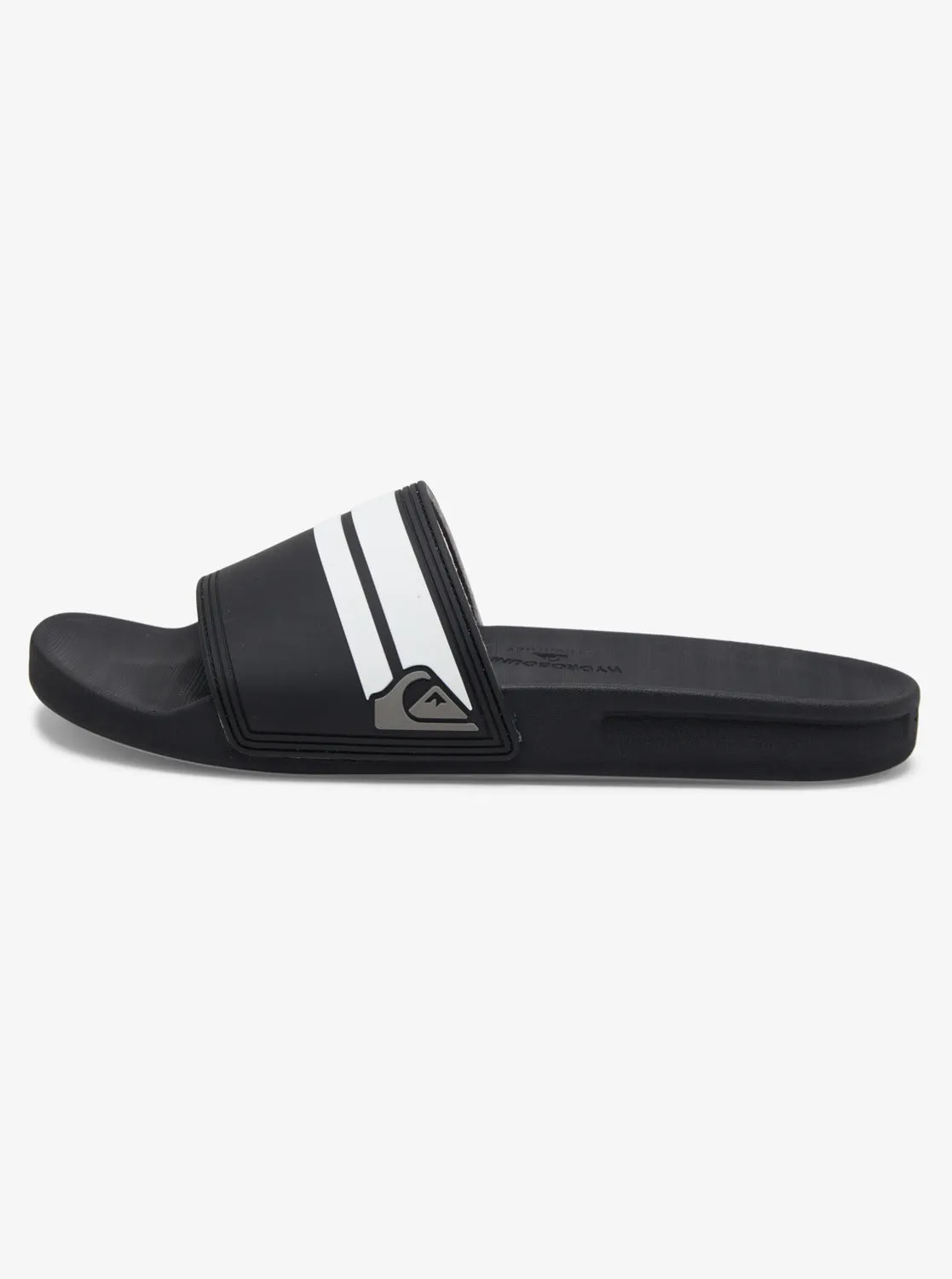 Rivi Slides - Black/Black/White