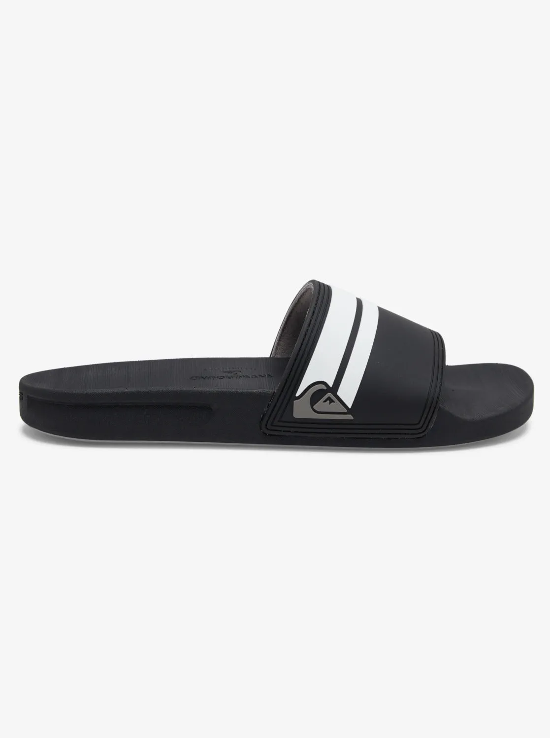 Rivi Slides - Black/Black/White