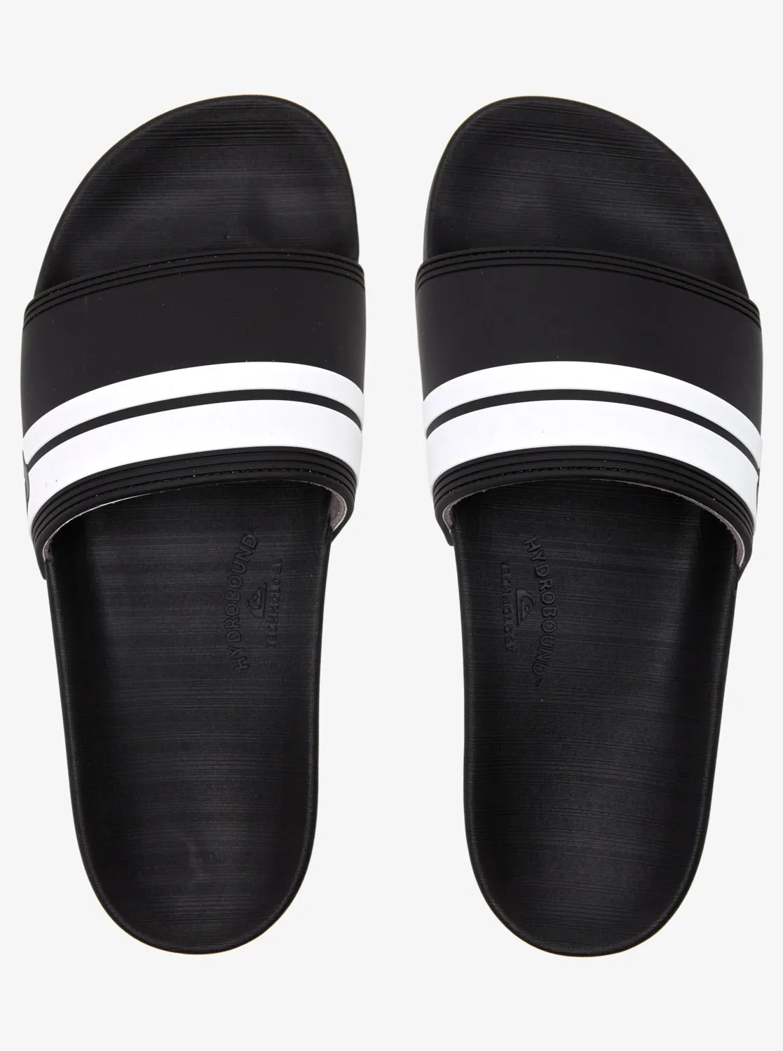 Rivi Slides - Black/Black/White