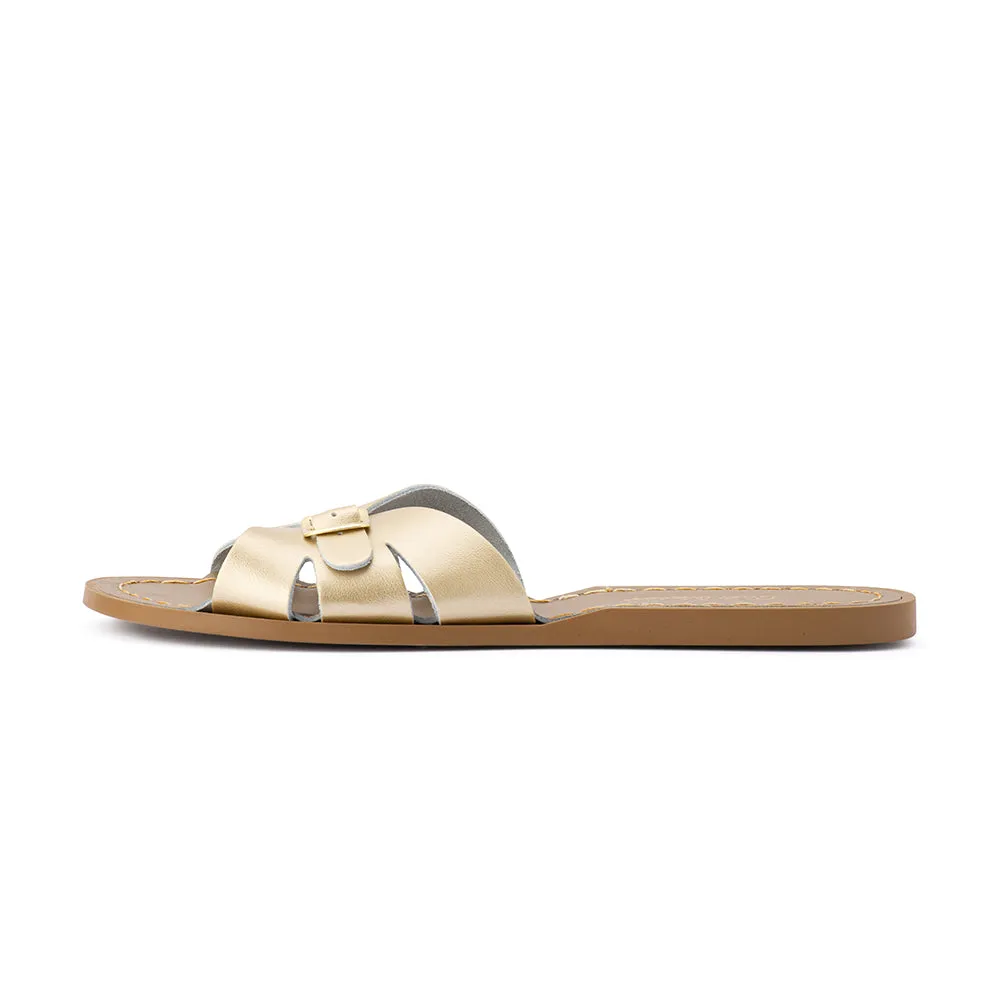 Salt Water Classic Slide Gold Adult