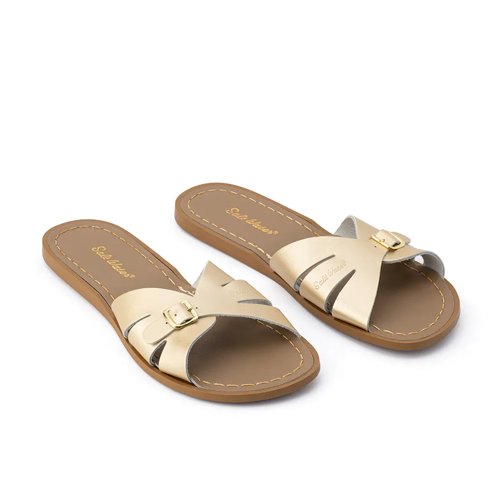 Salt Water Classic Slide Gold Adult