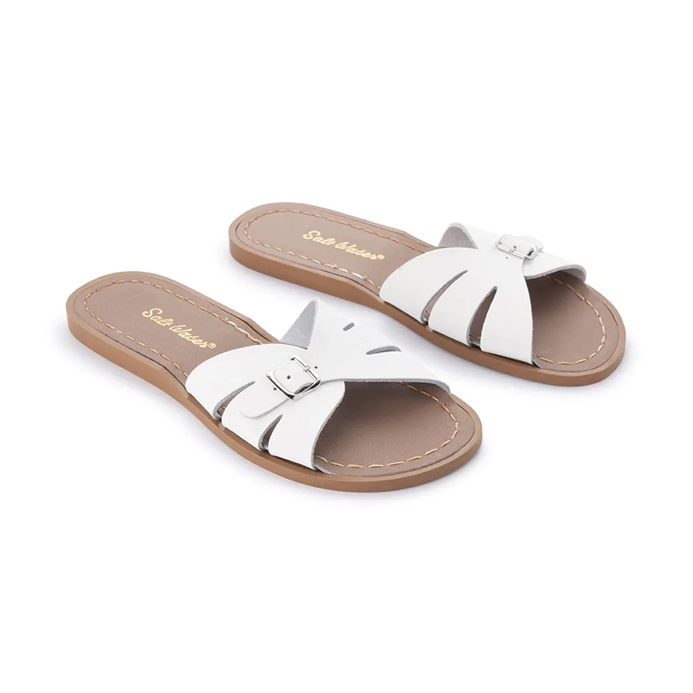 Salt Water Classic Slide White Adult