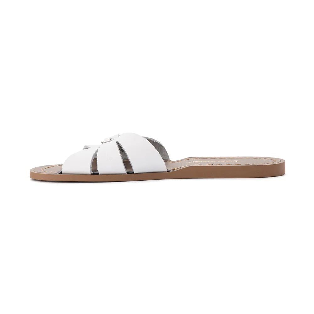 Salt Water Classic Slide White Adult