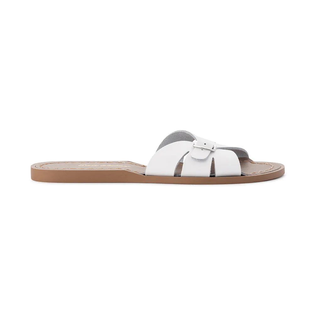 Salt Water Classic Slide White Adult