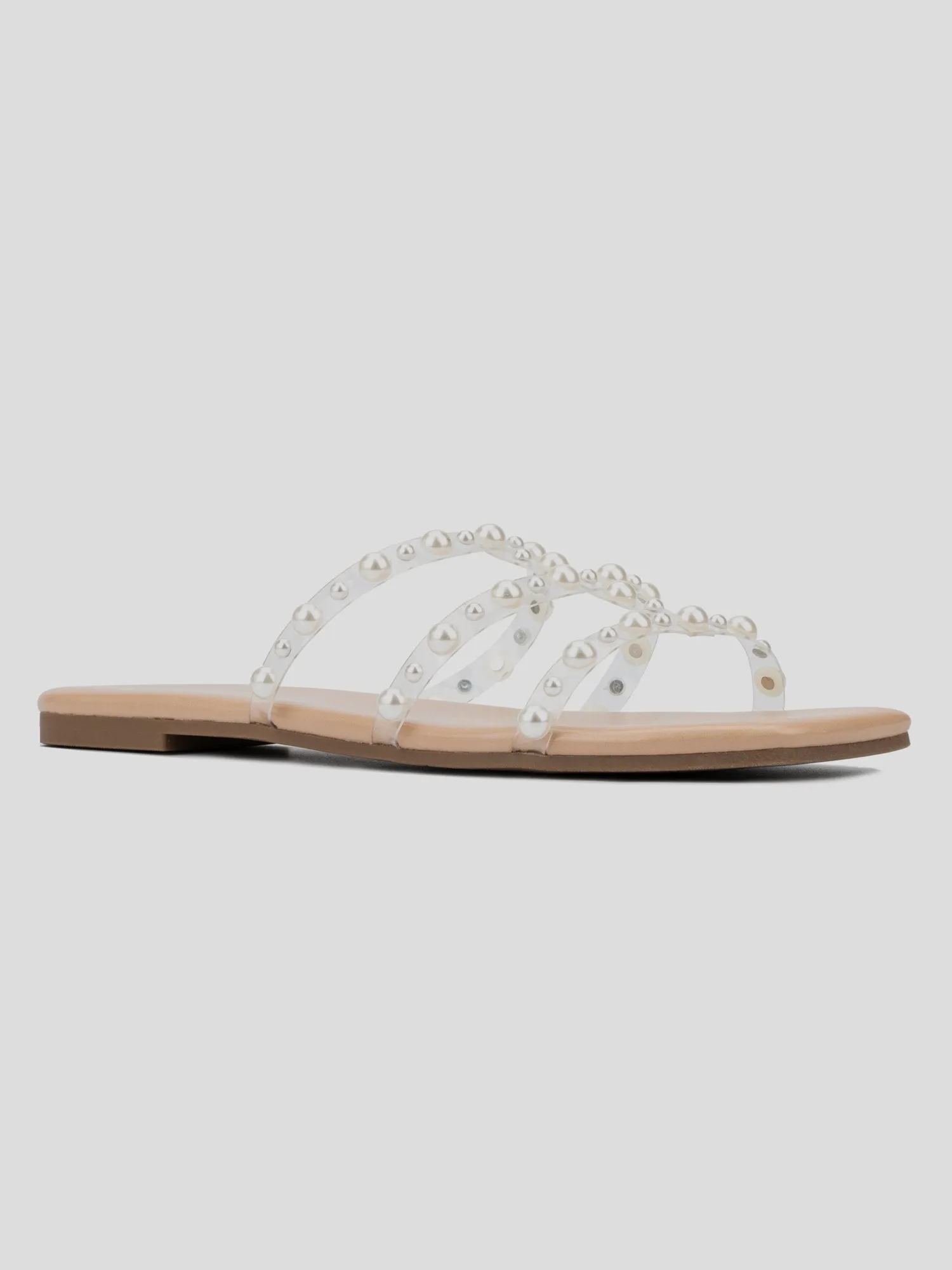 Savina Wide Width Embellished Slip-on Flats