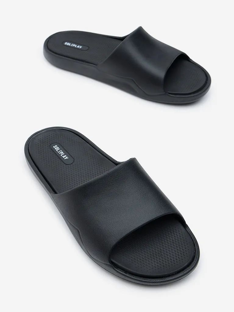 SOLEPLAY Black Solid Pool Slides