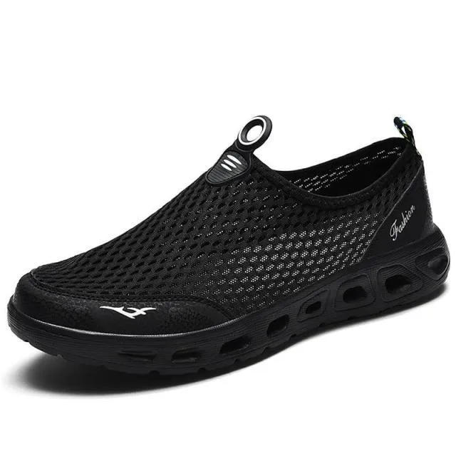 Summer Couple Soft Lightweight Breathable Water Shoes Quick Dry Water Sneakers