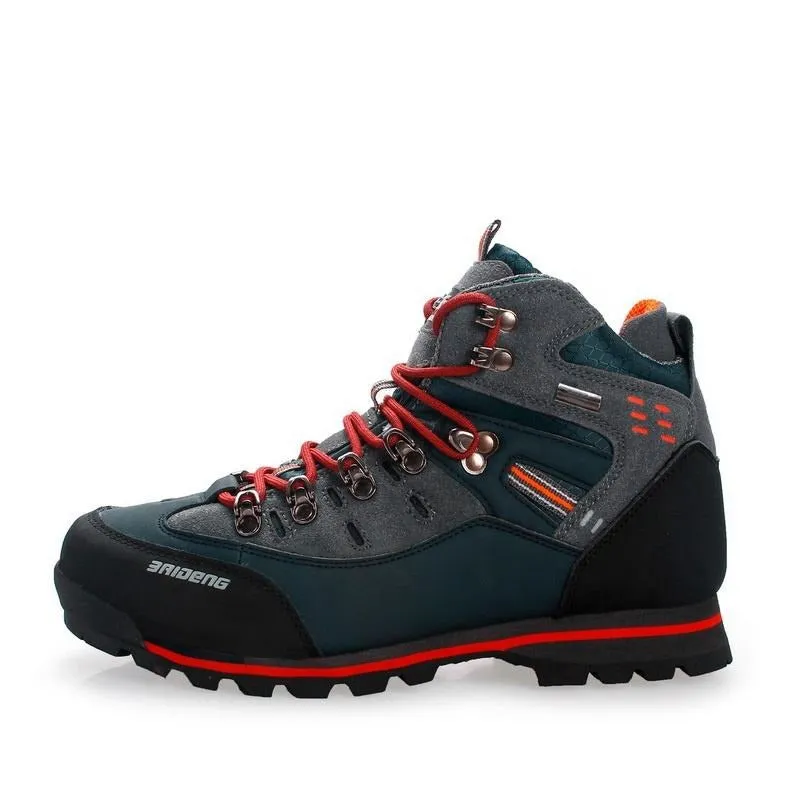 Top Quality Hiking Boots Anti-Skid Breathable Lace-Up High Top Outdoor Climbing Trekking Shoes | 8037