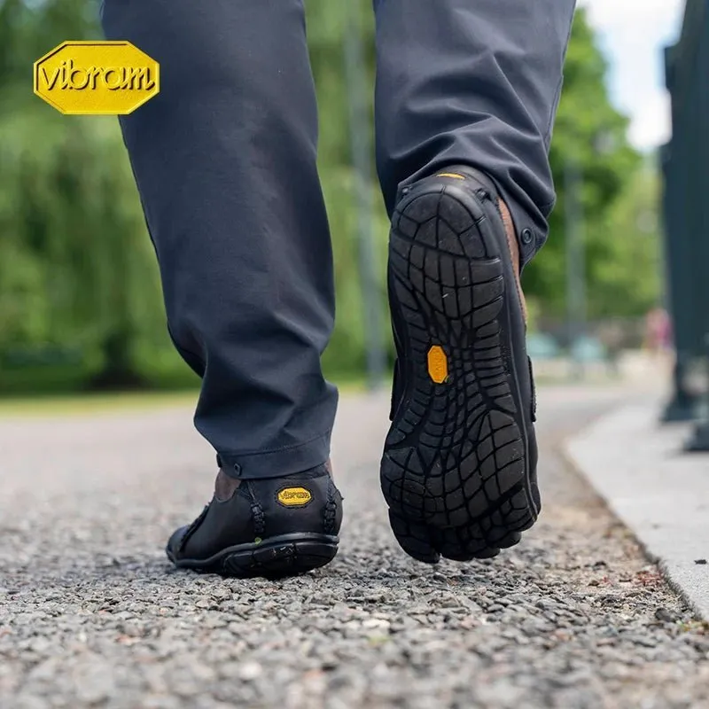 Vibram FiveFingers Leather Minimalist Slip-On Running Shoes