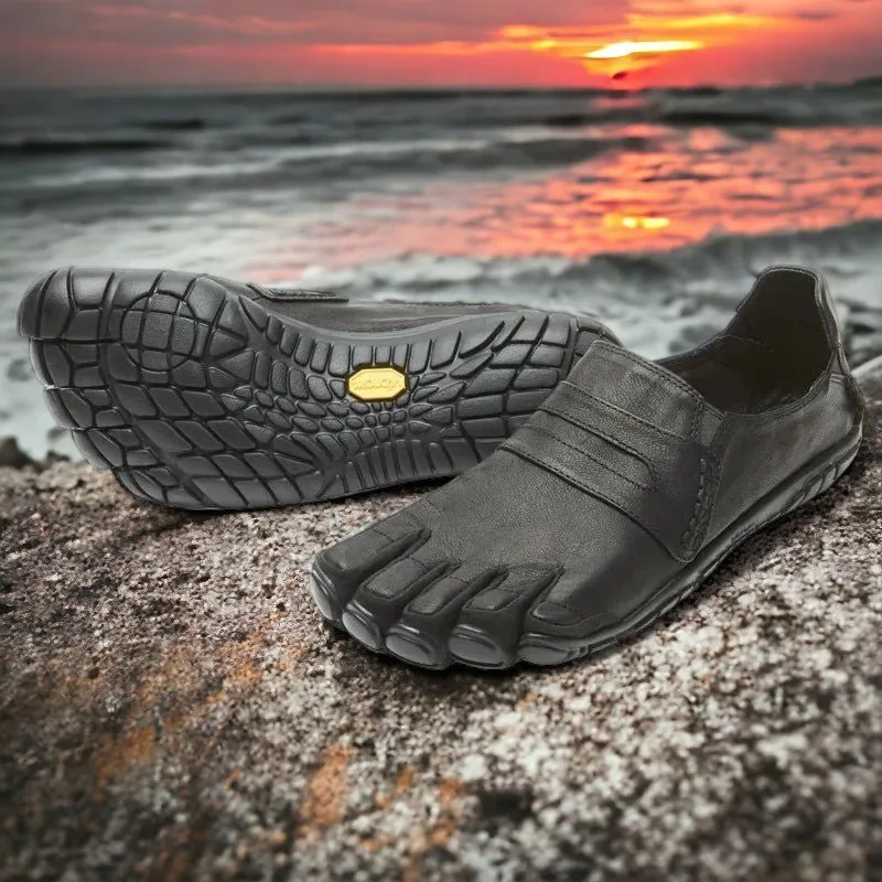 Vibram FiveFingers Leather Minimalist Slip-On Running Shoes