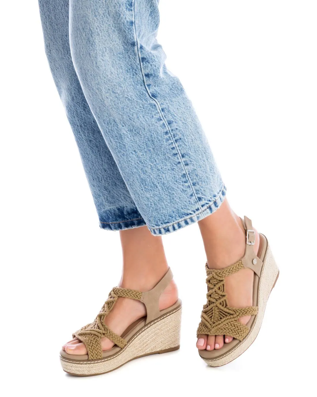 Visby Taupe Espadrilles