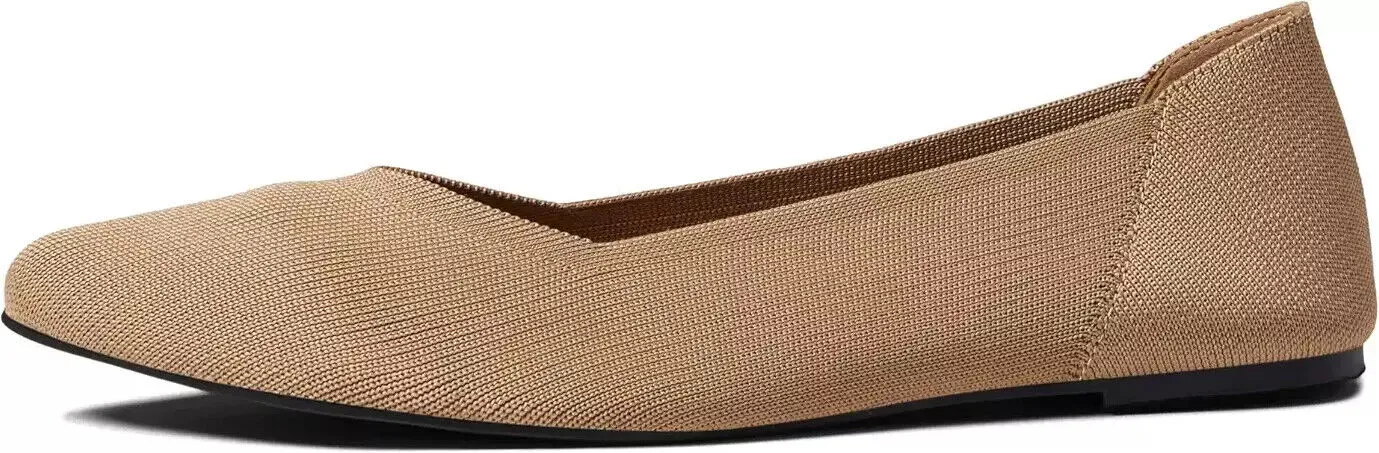 Women's Shoes MIA KERRI Slip On Pointed Toe Flats QI00011 SAND