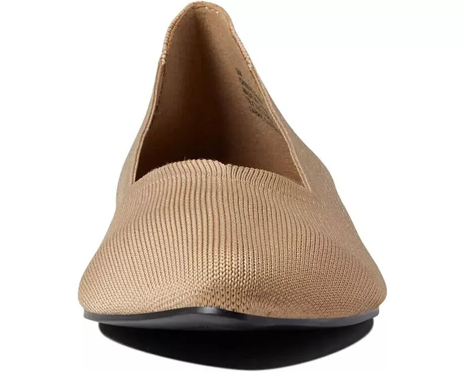 Women's Shoes MIA KERRI Slip On Pointed Toe Flats QI00011 SAND