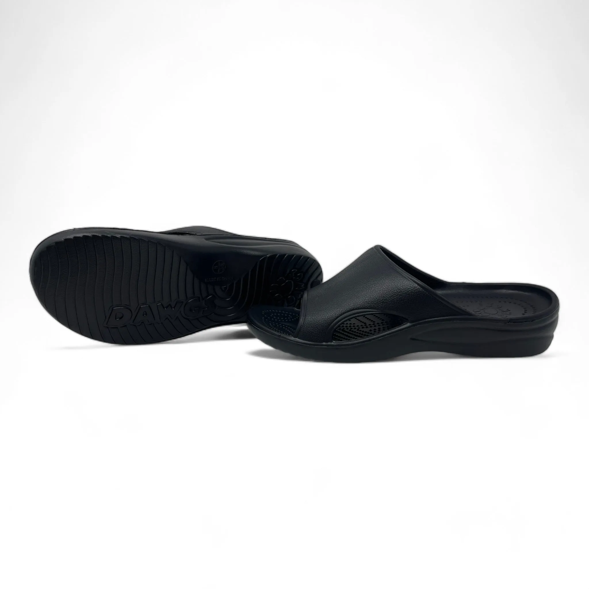 Women's Slides - Black